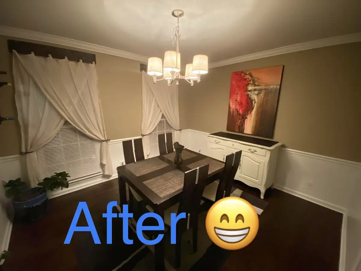 Professional dining room restoration after water damage in Hopkinton